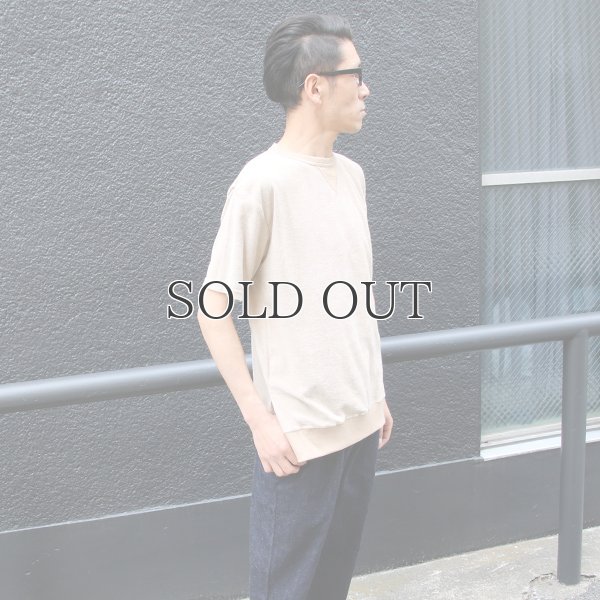 画像7: コットンパイル ガゼットスウェットオーバーサイズ サイドスリット S/S Tee【MADE IN JAPAN】『日本製』/ Upscape Audience