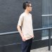 画像7: 【RE PRICE/価格改定】コットンパイル ガゼットスウェットオーバーサイズ サイドスリット S/S Tee【MADE IN JAPAN】『日本製』/ Upscape Audience