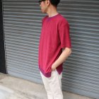 More photos3: 【RE PRICE/価格改定】コットンパイル ガゼットスウェットオーバーサイズ サイドスリット S/S Tee【MADE IN JAPAN】『日本製』/ Upscape Audience