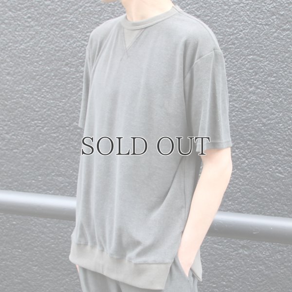 画像16: コットンパイル ガゼットスウェットオーバーサイズ サイドスリット S/S Tee【MADE IN JAPAN】『日本製』/ Upscape Audience