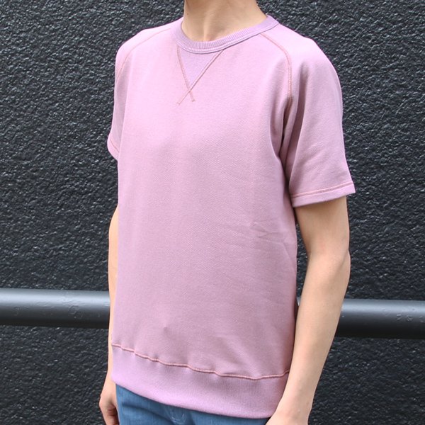 画像22: 【RE PRICE/価格改定】裏毛 ガゼット サドルショルダー S/Sスウェット【MADE IN JAPAN】『日本製』/ Upscape Audience