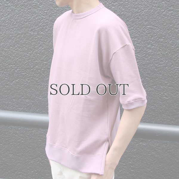 画像24: 【RE PRICE/価格改定】裏毛サイドスリット半袖ビッグスウェット【MADE IN JAPAN】『日本製』/ Upscape Audience