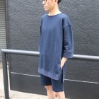 More photos1: 裏毛 サイドスリット 7/S ロング ビッグ スウェット【MADE IN JAPAN】『日本製』/ Upscape Audience