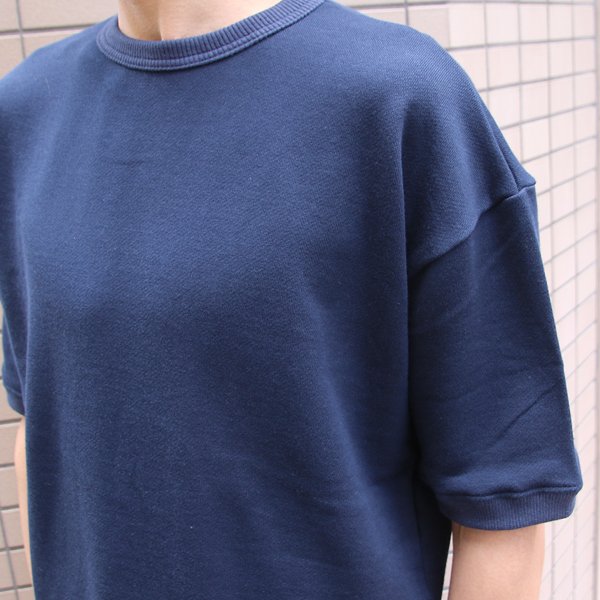 画像21: 【RE PRICE/価格改定】裏毛サイドスリット半袖ビッグスウェット【MADE IN JAPAN】『日本製』/ Upscape Audience