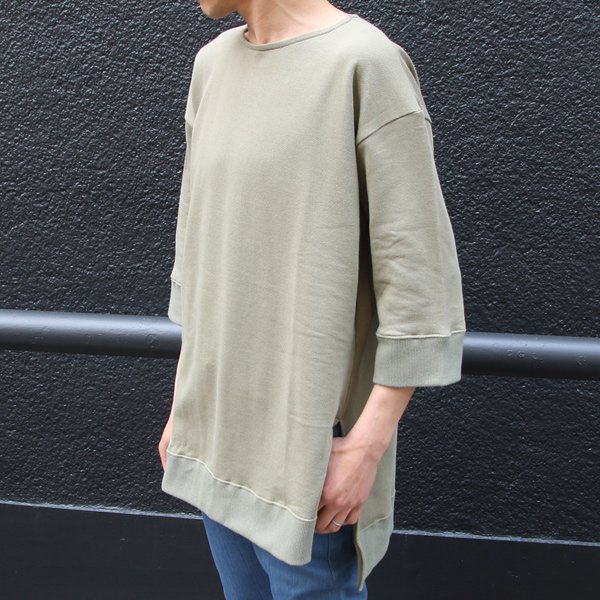 画像19: 【RE PRICE/価格改定】裏毛 サイドスリット 7/S ロング ビッグ スウェット【MADE IN JAPAN】『日本製』/ Upscape Audience