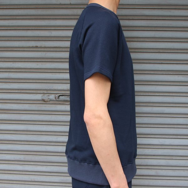 画像15: 【RE PRICE/価格改定】裏毛 ガゼット サドルショルダー S/Sスウェット【MADE IN JAPAN】『日本製』/ Upscape Audience