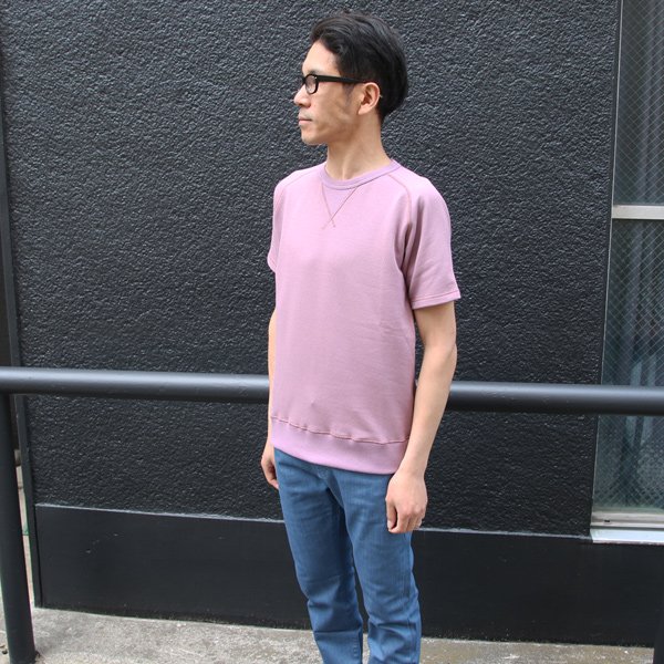 画像10: 【RE PRICE/価格改定】裏毛 ガゼット サドルショルダー S/Sスウェット【MADE IN JAPAN】『日本製』/ Upscape Audience