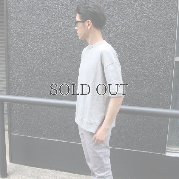 画像15: 【RE PRICE/価格改定】裏毛サイドスリット半袖ビッグスウェット【MADE IN JAPAN】『日本製』/ Upscape Audience