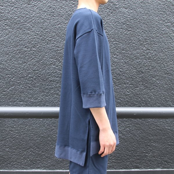 画像13: 【RE PRICE/価格改定】裏毛 サイドスリット 7/S ロング ビッグ スウェット【MADE IN JAPAN】『日本製』/ Upscape Audience