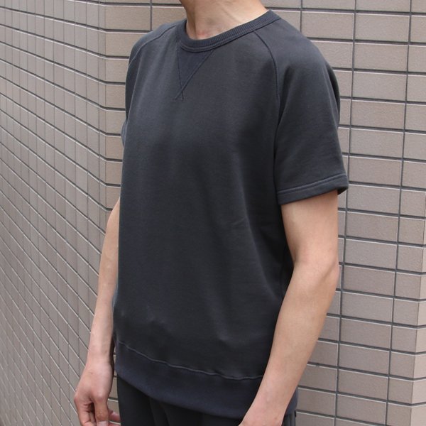 画像20: 【RE PRICE/価格改定】裏毛 ガゼット サドルショルダー S/Sスウェット【MADE IN JAPAN】『日本製』/ Upscape Audience