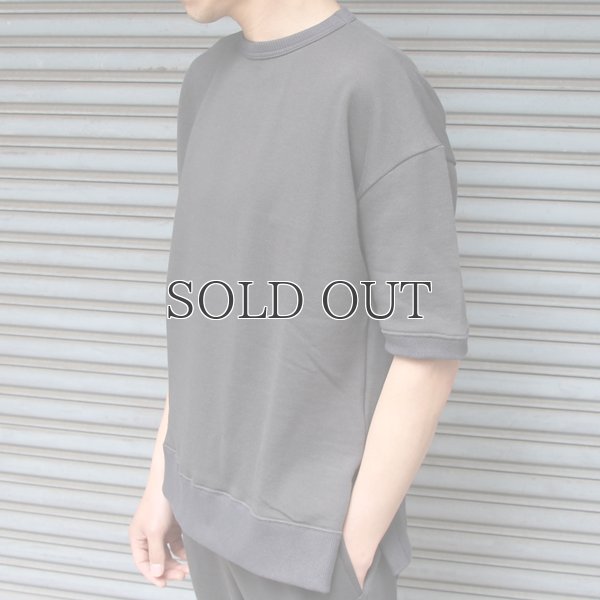 画像23: 【RE PRICE/価格改定】裏毛サイドスリット半袖ビッグスウェット【MADE IN JAPAN】『日本製』/ Upscape Audience