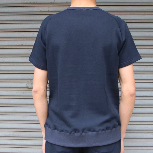 画像14: 【RE PRICE/価格改定】裏毛 ガゼット サドルショルダー S/Sスウェット【MADE IN JAPAN】『日本製』/ Upscape Audience