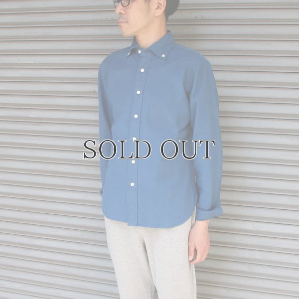 画像12: インディゴオックスフォードワイドスプレッドボタンダウン長袖シャツ【MADE IN JAPAN】『日本製』/ Upscape Audience
