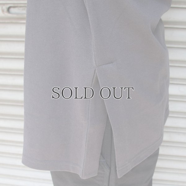 画像15: コーマ天竺クルーネックロールアップサイドスリットロングオーバーサイズ5分袖TEE【MADE IN JAPAN】『日本製』/ Upscape Audience 