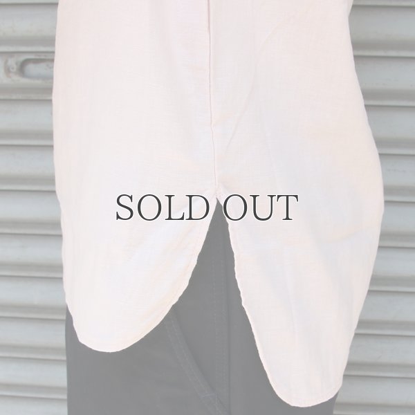 画像14: 綿麻ツイル ボトルネック サドルヘムラウンド7/SビックシャツTEE【MADE IN JAPAN】『日本製』/ Upscape Audience