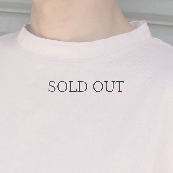 画像13: 綿麻ツイル ボトルネック サドルヘムラウンド7/SビックシャツTEE【MADE IN JAPAN】『日本製』/ Upscape Audience