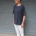 画像14: 【RE PRICE/価格改定】コーマ天竺 ボートネックサイドスリット半袖ビッグTEE【MADE IN JAPAN】『日本製』/ Upscape Audience 