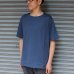 画像12: 【RE PRICE/価格改定】コーマ天竺 ボートネックサイドスリット半袖ビッグTEE【MADE IN JAPAN】『日本製』/ Upscape Audience 