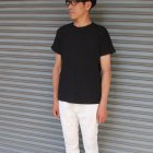 More photos1: 【RE PRICE/価格改定】吊り編み天竺ロールアップ オーバーサイズ C/N S/S Tee【MADE IN TOKYO】『東京製』/ Upscape Audience