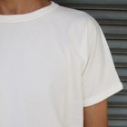More photos3: 【RE PRICE/価格改定】吊り編み天竺ロールアップ オーバーサイズ C/N S/S Tee【MADE IN TOKYO】『東京製』/ Upscape Audience