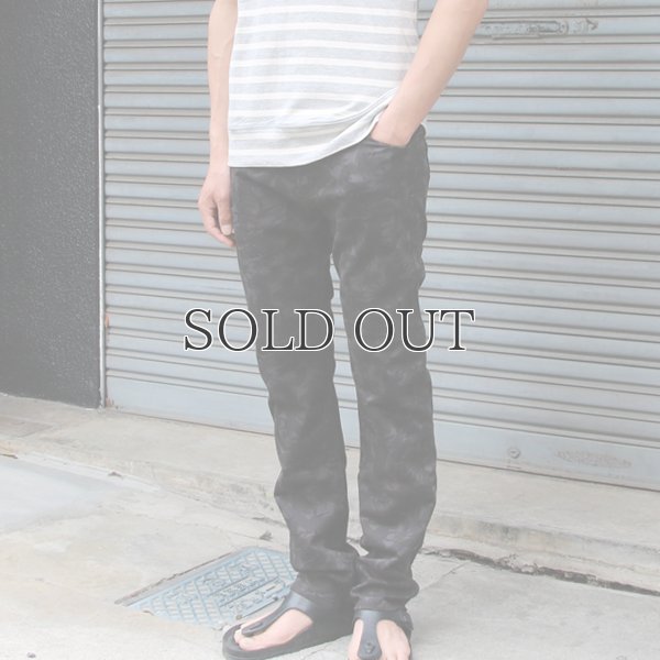 画像3: ブリティッシュカモ柄プリントツイルタイトフィットパンツ  / Upscape Audience