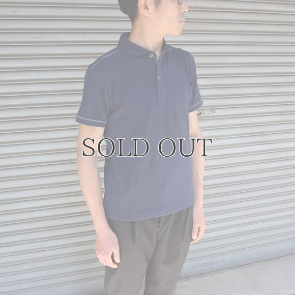 画像9: リサイカラー鹿の子ショールカラー半袖ポロシャツ【MADE IN JAPAN】『日本製』/ Upscape Audience