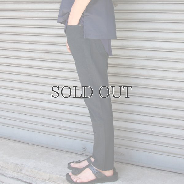 画像10: 藍×墨灰 ジンバブエストレッチデニムアンクルパンツ【MADE IN JAPAN】『日本製』/ Upscape Audience