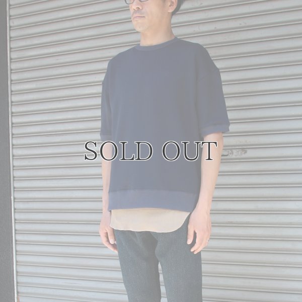 画像13: 【RE PRICE/価格改定】裏毛サイドスリット半袖ビッグスウェット【MADE IN JAPAN】『日本製』/ Upscape Audience