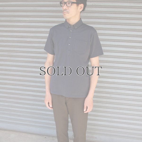 画像14: コーマ天竺ポケ付 チビ衿ボタンダウンポロシャツ【MADE IN JAPAN】『日本製』/ Upscape Audience