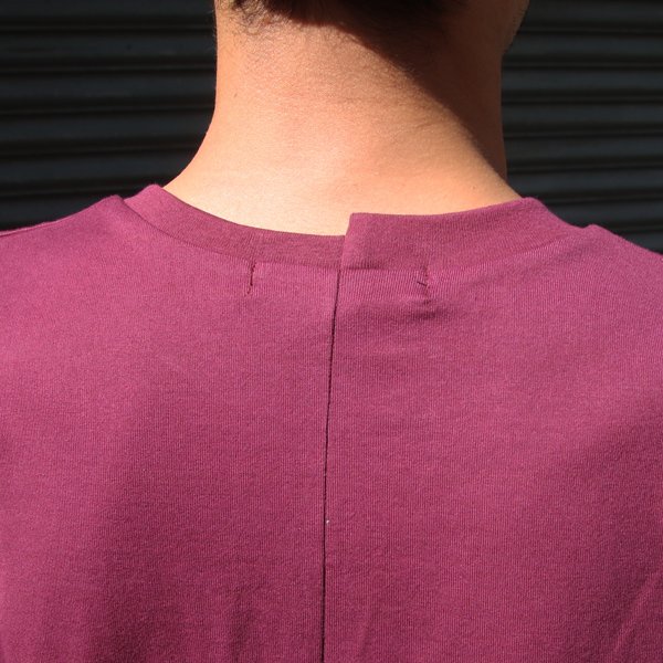 画像22: 【RE PRICE/価格改定】コーマ天竺アシンメトリークルーネック半袖オーバーサイズスウェットTee【MADE IN JAPAN】『日本製』/ Upscape Audience
