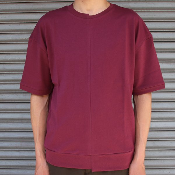 画像17: 【RE PRICE/価格改定】コーマ天竺アシンメトリークルーネック半袖オーバーサイズスウェットTee【MADE IN JAPAN】『日本製』/ Upscape Audience