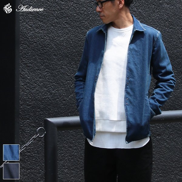 画像6: 【RE PRICE / 価格改定】BIGレッドライン(セルヴィッチ)ストレッチデニムジャケット/ Audience