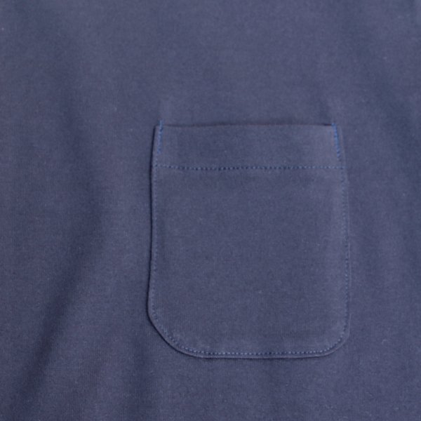 画像15: 【RE PRICE / 価格改定】コーマ天竺 2TONE Vネック ポケ付き L/S Tee【MADE IN JAPAN】『日本製』/ Upscape Audience