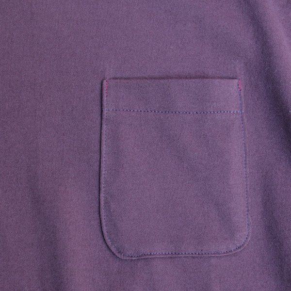 画像17: 【RE PRICE / 価格改定】コーマ天竺 2TONE Vネック ポケ付き L/S Tee【MADE IN JAPAN】『日本製』/ Upscape Audience