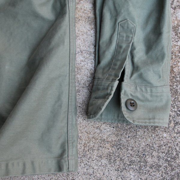 画像15: パウダースノーバックサテン ユーティリティシャツジャケット【MADE IN JAPAN】『日本製』 / Upscape Audience