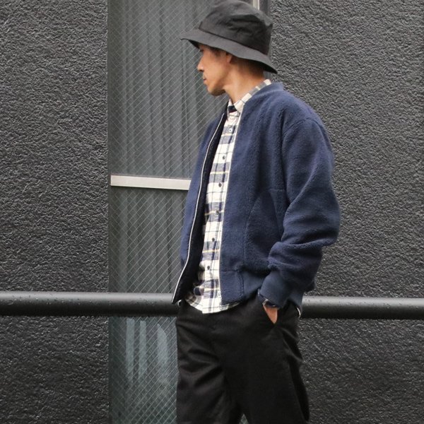 画像9: ソフトタッチ ボアフリース MA-1 ブルゾン【MADE IN JAPAN】『日本製』/ Upscape Audience