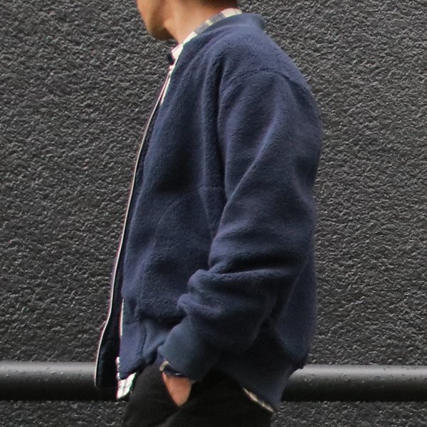 画像14: ソフトタッチ ボアフリース MA-1 ブルゾン【MADE IN JAPAN】『日本製』/ Upscape Audience