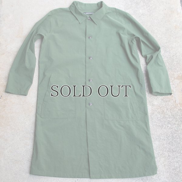 画像17: ヴィンテージナイロンオックス ルーズフィット ステンカラーロングコート【MADE IN JAPAN】『日本製』/ Upscape Audience
