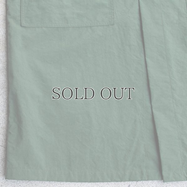 画像16: ヴィンテージナイロンオックス ルーズフィット ステンカラーロングコート【MADE IN JAPAN】『日本製』/ Upscape Audience