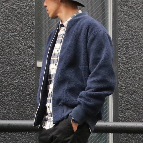 画像15: ソフトタッチ ボアフリース MA-1 ブルゾン【MADE IN JAPAN】『日本製』/ Upscape Audience