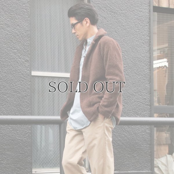 画像15: ソフトタッチ ボアフリース ショールカラー スナップジャケット【MADE IN JAPAN】『日本製』/ Upscape Audience