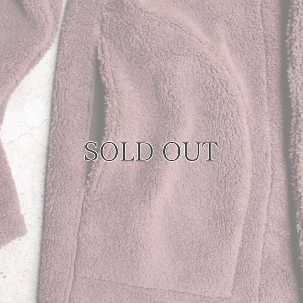 画像18: ソフトタッチ ボアフリース ショールカラー スナップジャケット【MADE IN JAPAN】『日本製』/ Upscape Audience