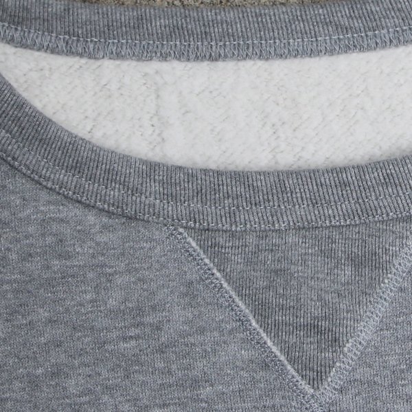 画像14: ヴィンテージ30/7裏起毛 Vガゼット クルーネック スウェット【MADE IN TOKYO】『東京製』/ Upscape Audience