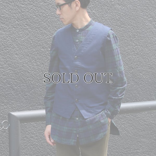 画像9: ヘビーオックスVネック4Bベスト【MADE IN JAPAN】『日本製』/ Upscape Audience