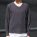 画像19: 【RE PRICE/価格改定】吊り編み天竺V/ネック L/S Tee【MADE IN TOKYO】『東京製』/ Upscape Audience