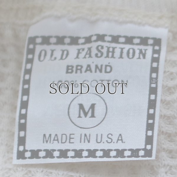 画像7: OLD FASHION (オールドファッション) サーマルヘンリーネックカットソー【MADE IN U.S.A】『米国製』/ デッドストック