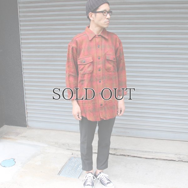 画像3: MELTON COMPANY (メルトンカンパニー) CP0ウールチェックシャツ【MADE IN U.S.A】『米国製』/ デッドストック