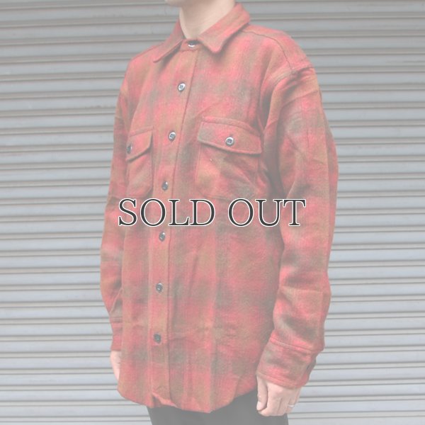 画像9: MELTON COMPANY (メルトンカンパニー) CP0ウールチェックシャツ【MADE IN U.S.A】『米国製』/ デッドストック