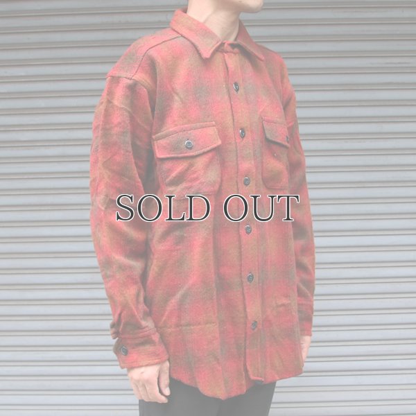 画像6: MELTON COMPANY (メルトンカンパニー) CP0ウールチェックシャツ【MADE IN U.S.A】『米国製』/ デッドストック