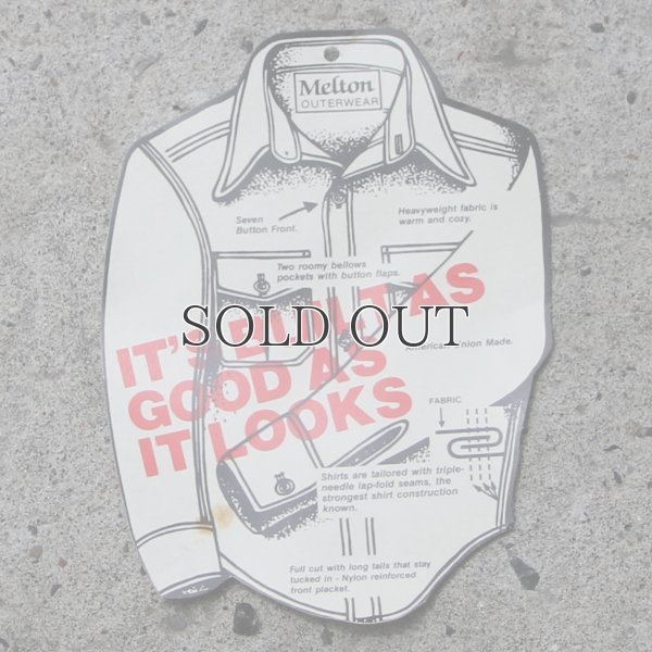 画像12: MELTON COMPANY (メルトンカンパニー) CP0ウールチェックシャツ【MADE IN U.S.A】『米国製』/ デッドストック